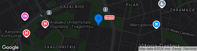 Map showing Campo San Viator