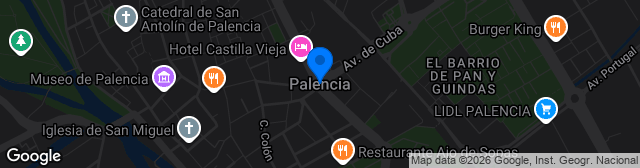 Map showing Municipal Rafael Vázquez Sedano