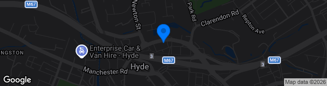 Map showing Project Solar UK Stadium