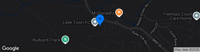 Map showing F. Ball Community Stadium