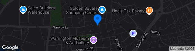Map showing The Hive Arena