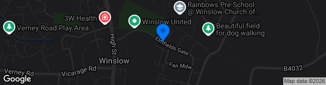Map showing Elmfields Gate
