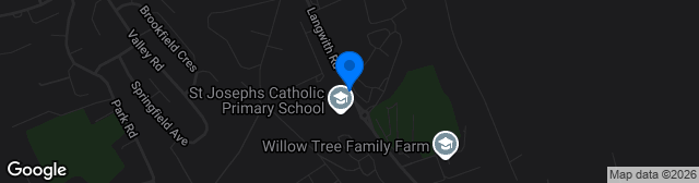 Map showing Langwith Road Ground