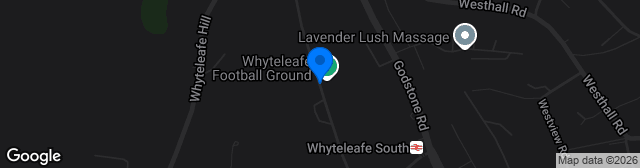 Map showing Church Road