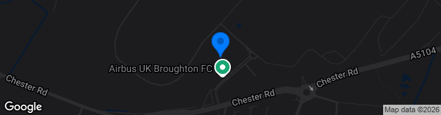 Map showing The Hollingsworth Group Stadium