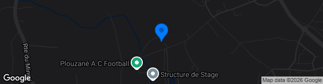 Map showing Stade de Trémaïdic