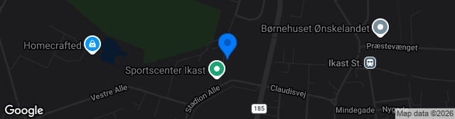 Map showing Wunderelf Arena
