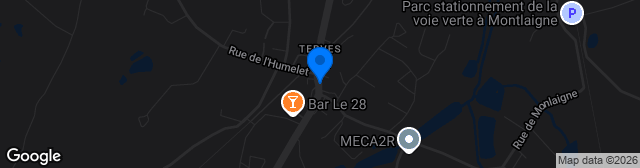 Map showing Stade de Terves 1