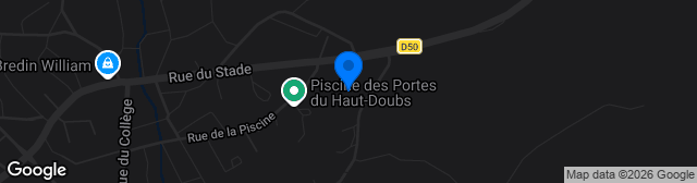 Map showing Stade De La Combe Bourdon 1