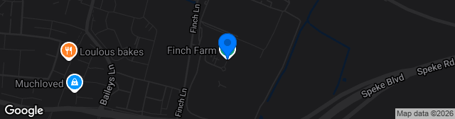 Map showing Finch Farm Training Ground