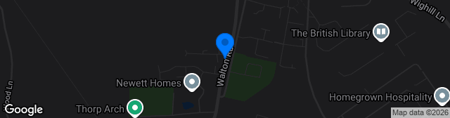 Map showing Thorp Arch Grange