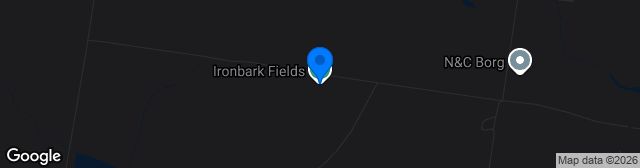 Map showing Ironbark Fields Pitch 3