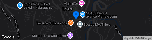 Map showing Parc des Sports Antonin Chastel