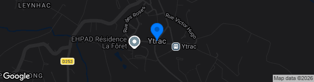 Map showing Stade Municipal