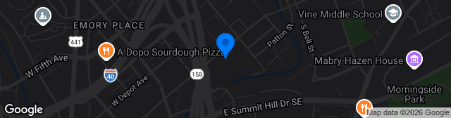 Map showing Covenant Health Park