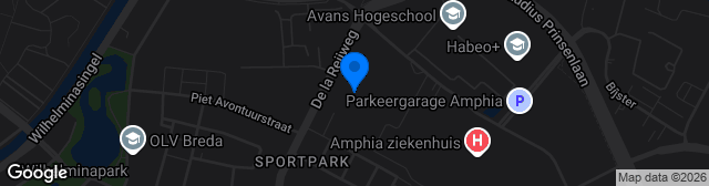 Map showing Sportpark Heksenwiel veld 1
