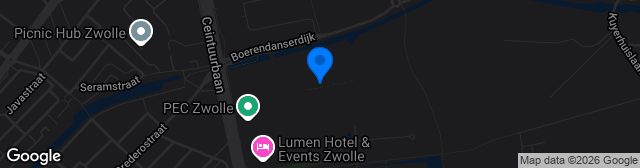 Map showing Sportpark Be Quick '28 Veld 5