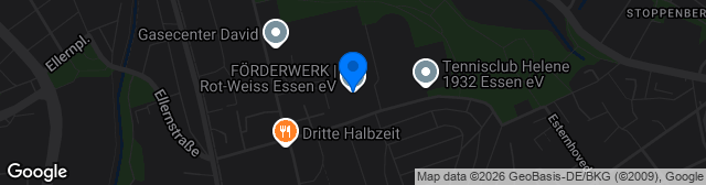 Map showing Bezirkssportanlage Mitte II Rasenplatz