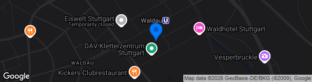 Map showing BZA Waldau