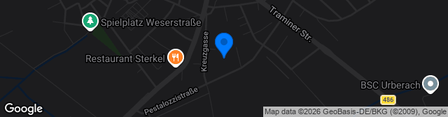 Map showing Viktoria-Sportplatz