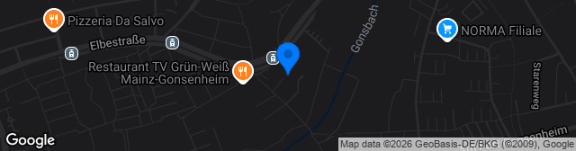 Map showing Otto-Schott-Sportzentrum