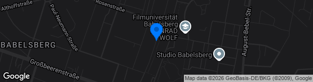 Map showing Sportplatz an der Sandscholle