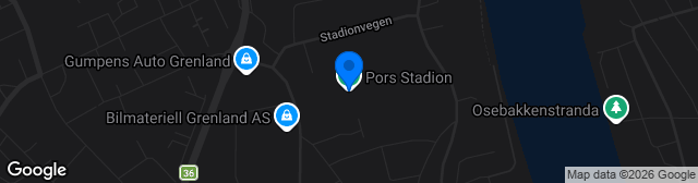 Map showing Pors 2 KG
