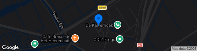 Map showing AFAS trainingscomplex veld 2