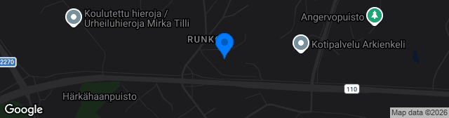 Map showing POP-Areena