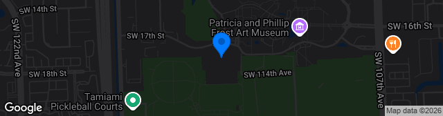 Map showing South Dade Kia Field at Pitbull Stadium