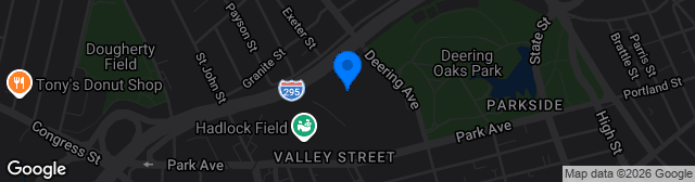 Map showing Fitzpatrick Stadium