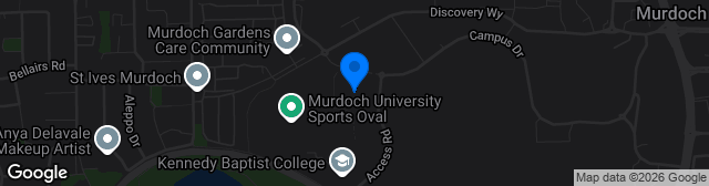 Map showing Murdoch Uni Synthetic Pitch A