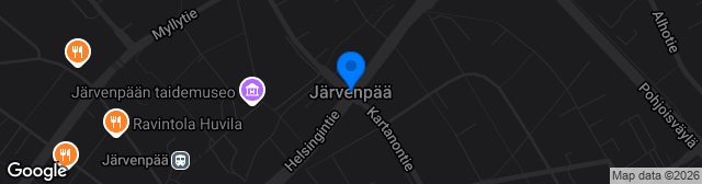 Map showing Järvenpää TN