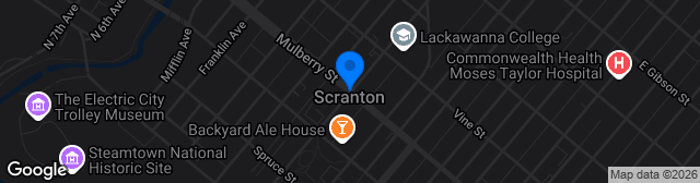 Map showing Quinn Athletic Campus
