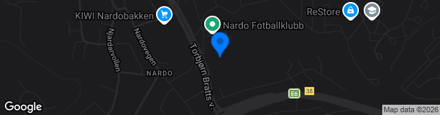 Map showing Rosenborg Kunstgress