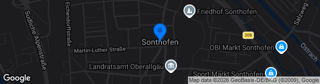 Map showing Baumit Arena Platz 2