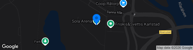 Map showing Sola Arena 1