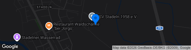 Map showing Sportanlage FSV Stadeln