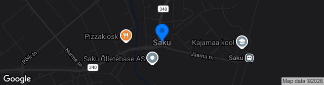 Map showing Saku kunstmuruväljak
