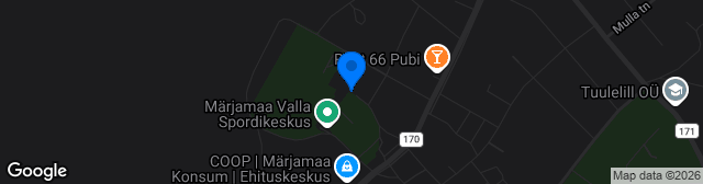 Map showing Märjamaa Gümnaasiumi Staadion