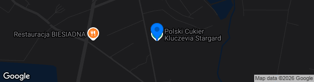 Map showing Boisko ZKS Kluczevia