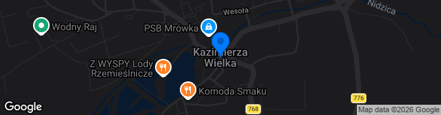 Map showing Stadion Miejski
