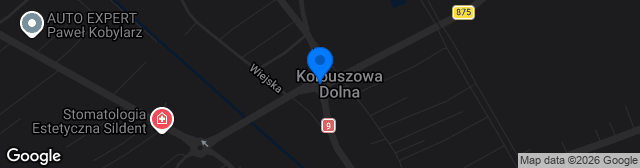 Map showing Stadion Kolbuszowa Dolna