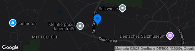 Map showing Sportanlage Sülzwiesen