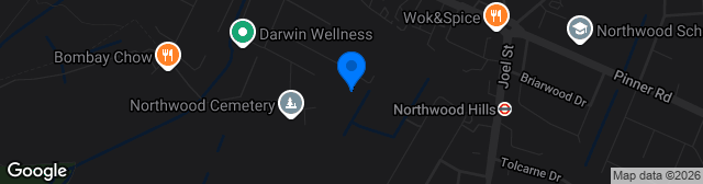 Map showing Skyline Roofing Stadium