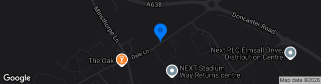 Map showing The Hunters Stadium