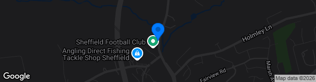 Map showing Home of Football Stadium
