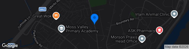 Map showing The Silver Street Stadium