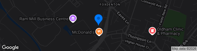 Map showing Emplas Commercial North Stadium