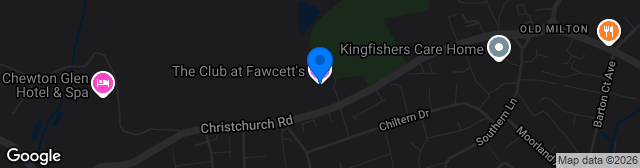 Map showing Fawcetts Field Sports Ground